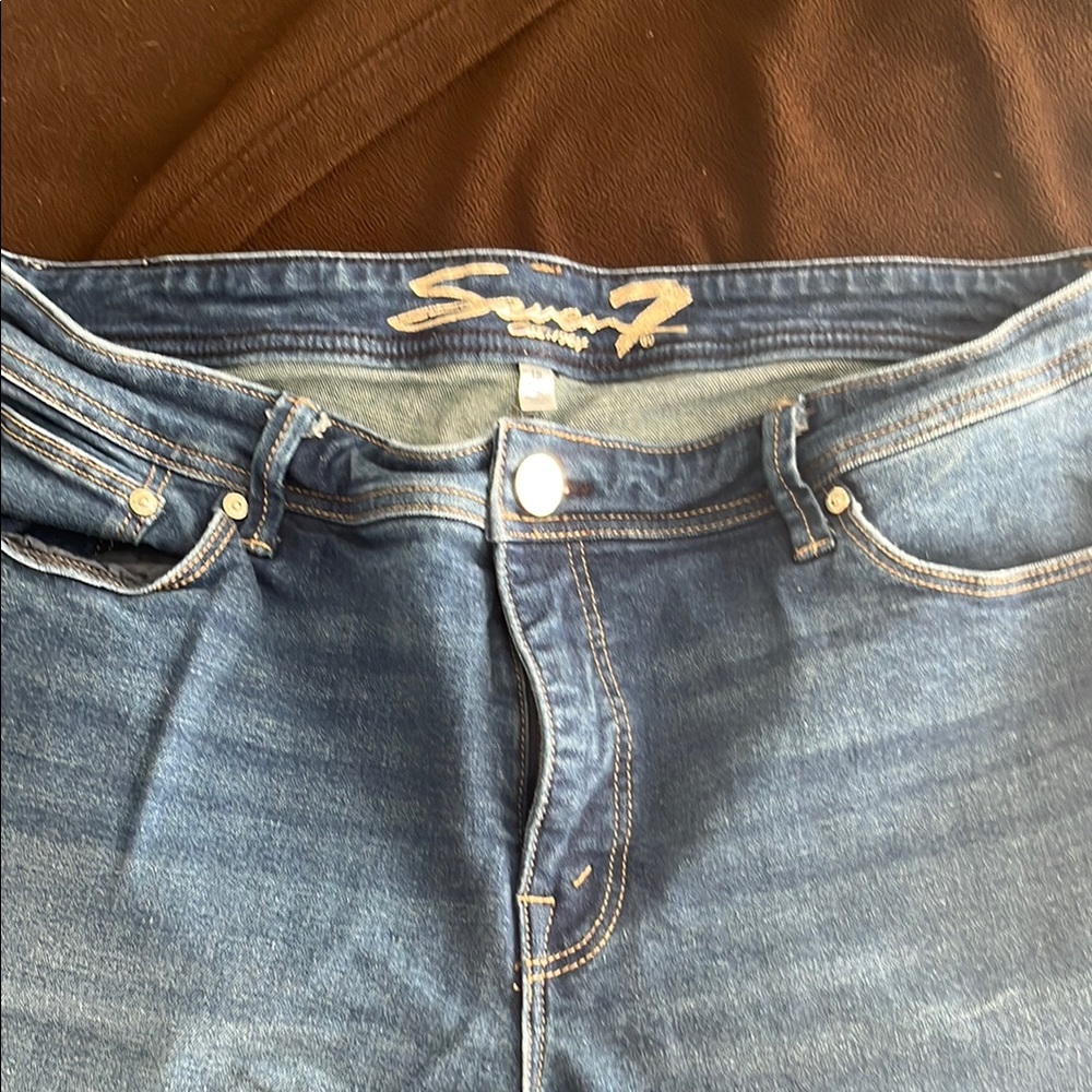 Seven7 Women's Blue Jeans